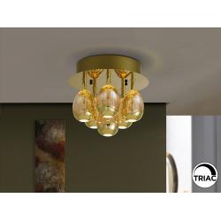 ROCIO- PLAFON 6L ORO DIMABLE