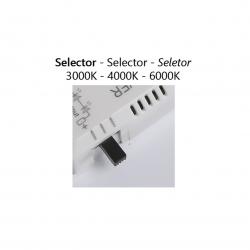 PLAFON LED KAI BLANCO 50CM LED 72W 3000/4000/6000K