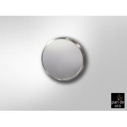 ARIES-ESPEJO REDONDO 44Ø PLATA