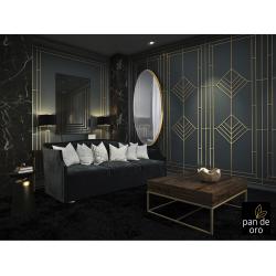 ARIES-ESPEJO OVAL 80X170 ORO
