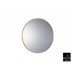 ORIO-ESPEJO REDONDO Ø120 ORO