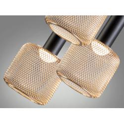 LAMPARA 3L ·SINCRO· NEGRO/ORO