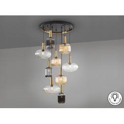 NORMA-LAMP 9L NEGRO-LATON