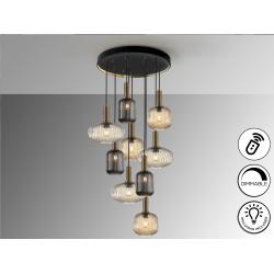 NORMA-LAMP 9L NEGRO-LATON DIM