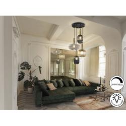 NORMA-LAMPARA 4L NEGRO-LATON