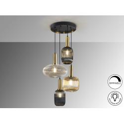 NORMA-LAMPARA 4L NEGRO-LATON