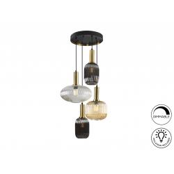 NORMA-LAMPARA 4L NEGRO-LATON