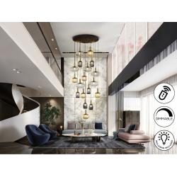 NORMA- LAMP 18L NEGRO-LATON DIM