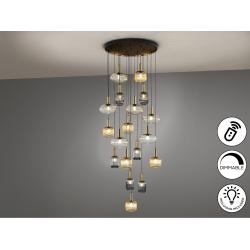 NORMA- LAMP 18L NEGRO-LATON DIM