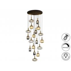 NORMA- LAMP 18L NEGRO-LATON DIM