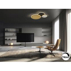 UMBRA- PLAFON ORO-NEGRO-BLANCO