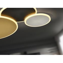 UMBRA- PLAFON ORO-NEGRO-BLANCO
