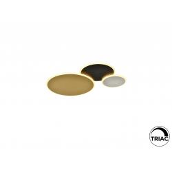 UMBRA- PLAFON ORO-NEGRO-BLANCO