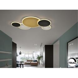 UMBRA-PLAFON GRAN ORO-NEGRO-BLANCO