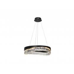 SELENE - LAMP Ø60 NEGRO-CRISTAL