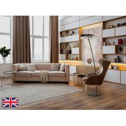 SELENE- PIE SALON NEGRO-CRISTAL UK