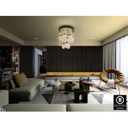 GARDEN- LAMPARA 9L NEGRO-BRONCE