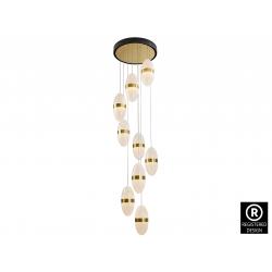 GARDEN- LAMPARA 9L NEGRO-BRONCE