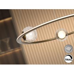 TIRSA- LAMPARA BRONCE D60