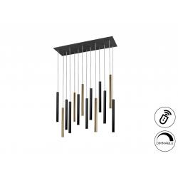 GRAN LAMP·VARAS·ORO/NEGRO 14L DIM