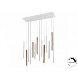 LAMPARA·VARAS·ORO/BLANCO 14L
