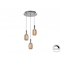 MICRON-LAMPARA 3L CROMO/ORO