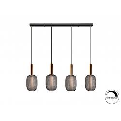 MICRON-LAMPARA 4L ORO/NEGRO