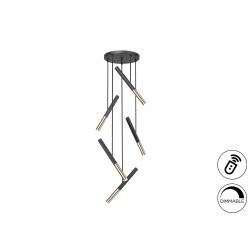 EDNA-LAMPARA 5L NEGRO-ORO DIM