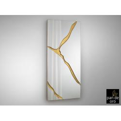 SURCOS II-ESPEJO PAN ORO 80X180
