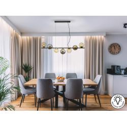 INOA-LAMPARA 7L NEGRO-SMOKE-AMBAR