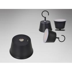 CUCO-SOBREMESA LED NEGRO