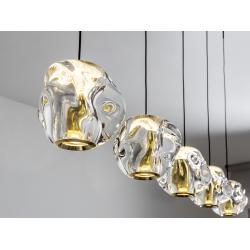 ZARIA- LAMP 5L- NEGRO/ORO/TRANSP DIM