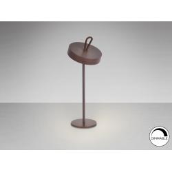 GONG- SOBREMESA LED CORTEN