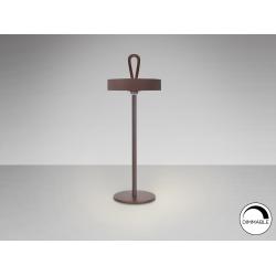 GONG- SOBREMESA LED CORTEN