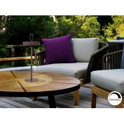GONG- SOBREMESA LED CORTEN