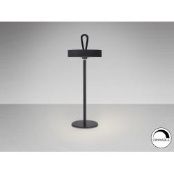 GONG- SOBREMESA LED NEGRO