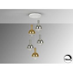 MATICES-LAMPARA 5L BLANCO-SMOKE-ORO