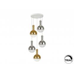 MATICES-LAMPARA 5L BLANCO-SMOKE-ORO