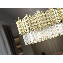 TIARA- LAMPARA 6L CROMO-ORO
