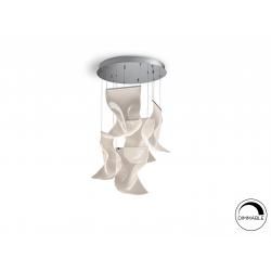 VELOS- LAMPARA 5L CROMO