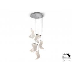 VELOS- LAMPARA 5L CROMO