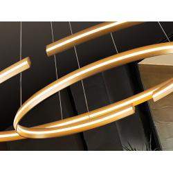 LAMPARA GRANDE·ELIPSE· ORO DIM