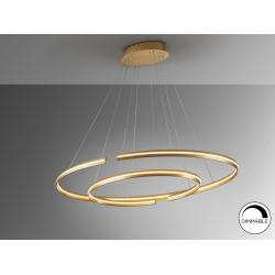 LAMPARA GRANDE·ELIPSE· ORO DIM