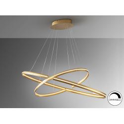 LAMPARA GRANDE·ELIPSE· ORO DIM