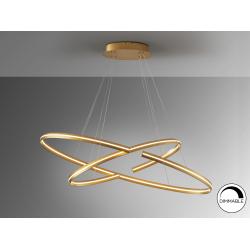 LAMPARA GRANDE·ELIPSE· ORO DIM