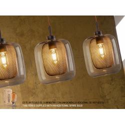 LAMPARA ·FOX· 4L CHOCOLATE DIMABLE