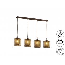 LAMPARA ·FOX· 4L CHOCOLATE DIMABLE