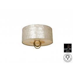 PLAFON ·EDEN· ORO Ø40 3L