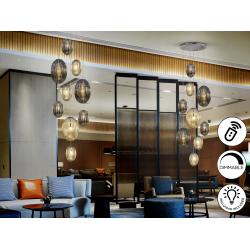 OVILA- LAMP 9L SMOKE- COÑAC DIM
