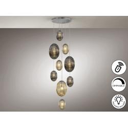 OVILA- LAMP 9L SMOKE- COÑAC DIM